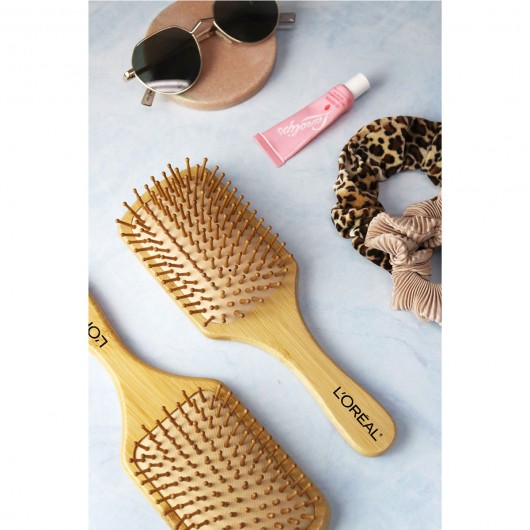 Premium Bamboo Hairbrushes Lifestyle